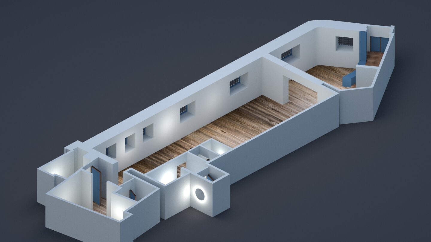 3D alaprajz felülnézetből